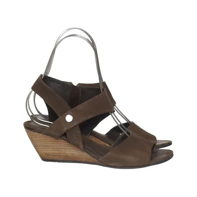 Wedges (Brown) from D for Dasia Leather