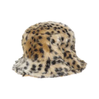 Bucket hat (Beige, Black) from Stand Studio Acrylic, Cotton, Polyester