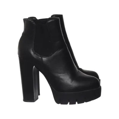 Laarzen met hak (Zwart) van Lucky Shoes