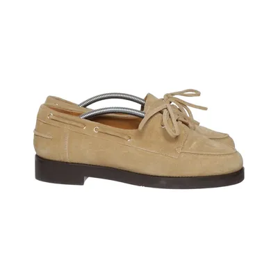 Segelschuhe (Beige) von Les Souliers Sézane Leder