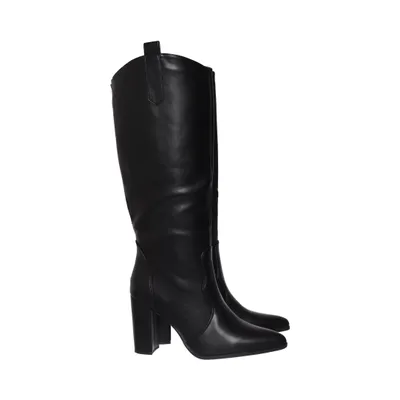 Boots (Black) from Ideal Shoes Leather