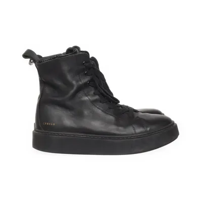 Laced boots (Black) from Copenhagen Shoes Leather