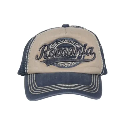 Baseball cap (Blue, Beige) from Robin Ruth Cotton, Polyester