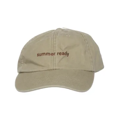 Baseball cap (Beige) from Beechfield Cotton