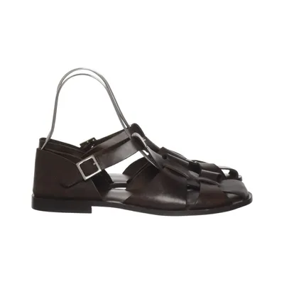 Sandals (Brown) from Scarosso Leather