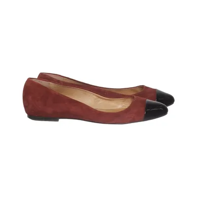 Ballerina's (Rood, Zwart) van Office Leer