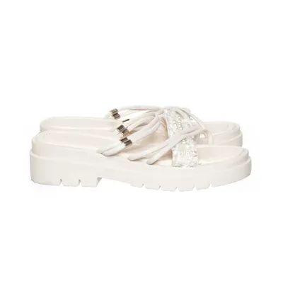 Pantoletten (Beige) von Fashion Shoes