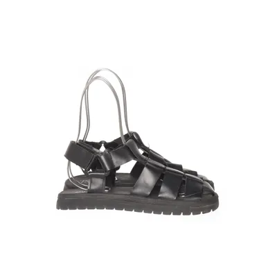 Sandaler (Svart) från Zara Skinnimitation