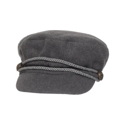 Skipper cap (Gray) Cotton, Polyester