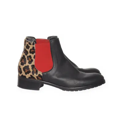 Chelsea boots (Sort, Flerfarvet) fra Made in italy Læder