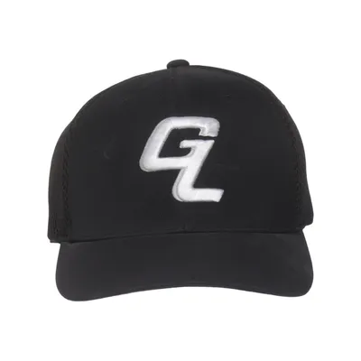 Casquette de baseball (Noir) de Flexfit Coton, Élasthane, Polyamide