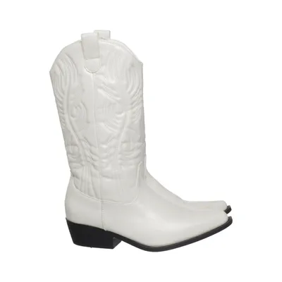 Cowboy boots (White) from Rubi