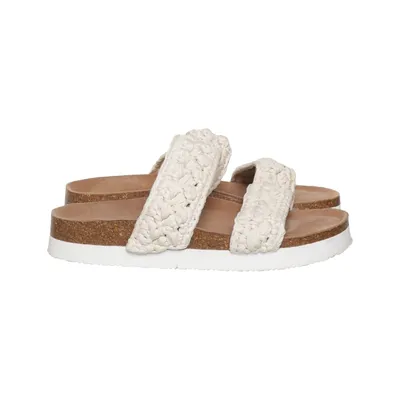 Pantoletten (Beige) von Invxe Leder
