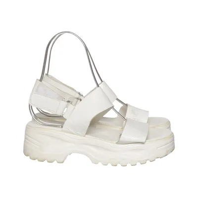 Sandaler (Vit) från Attitude Skinnimitation, Polyuretan
