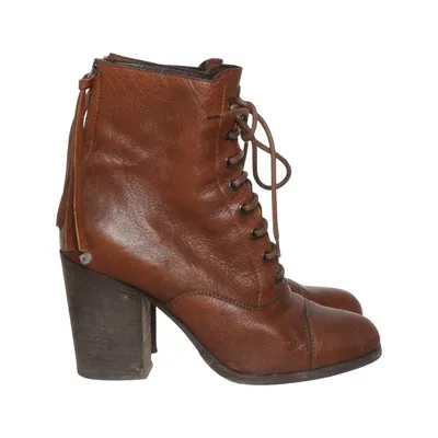 Heeled boots (Brown) from Enrico Antinori Leather