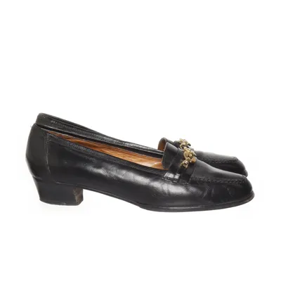 Loafers (Zwart) van Ettore Adriano Leer