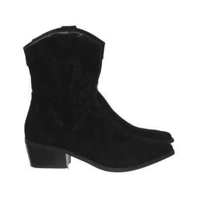 Heeled boots (Black) from Marquiiz