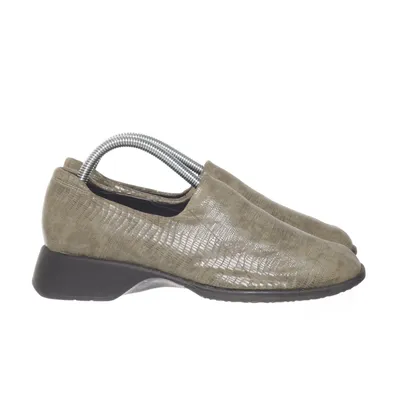 Loafers (Green) from René by Ara Faux leather