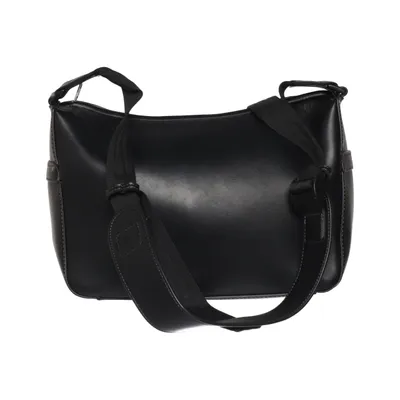 Shoulder-bag (Black) from Hvisk Polyurethane, Recycled polyester