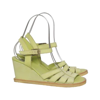 Chaussure compensées (Vert) de Arche Cuir