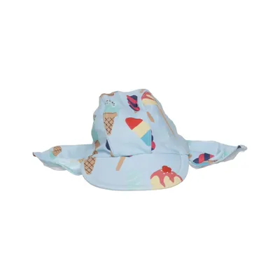 UV cap (Blue, Multicolored) from Geggamoja Elastane, Polyester