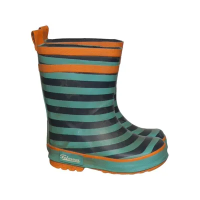 Bottes en caoutchouc (Bleu, Vert, Orange) de Feferoni