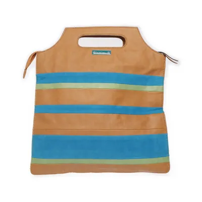 Handtas (Bruin, Groen, Turquoise) van Friis & Company