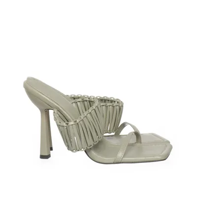 Højhælede sandaler (Grå) fra ASOS Design
