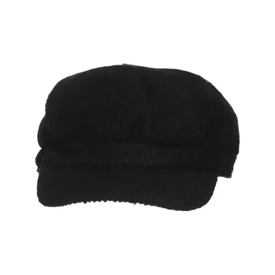Flat cap (Sort) fra Next Genanvendt polyester, Uld