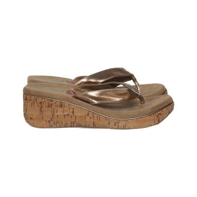 Tongs (Or) de Skechers