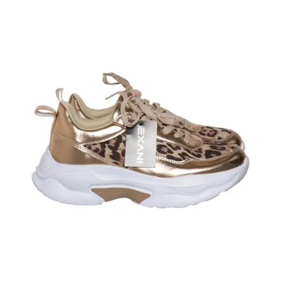 Trainers (Gold, Brown, White) from Exani Leather