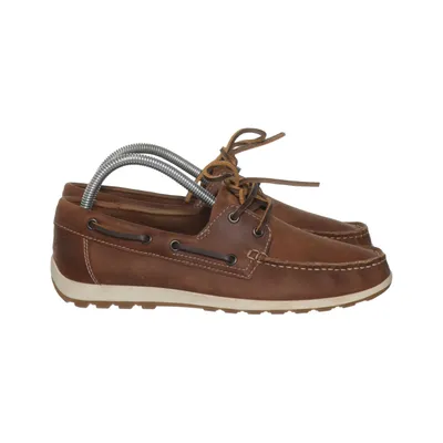 Boat shoes (Brown) from Ecco Polyurethane