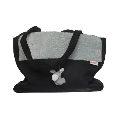 Handbag (Black, Gray) from Nici