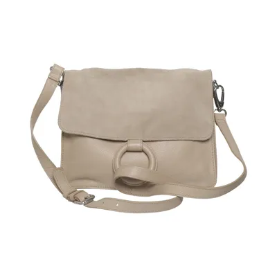 Umhängetasche (Beige) von WERA Stockholm Leder