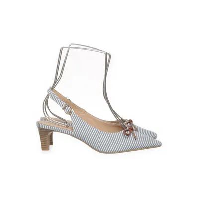 High heels (Blue, White) from Graceland Faux leather