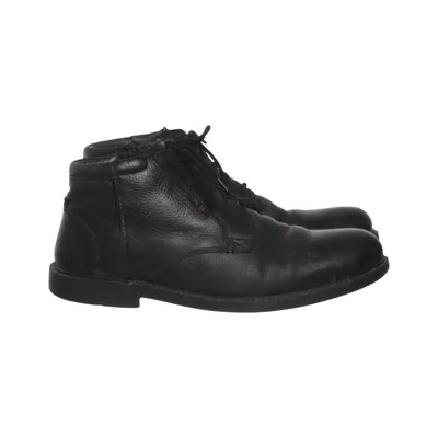 Laced boots (Black) from Zeus Leather