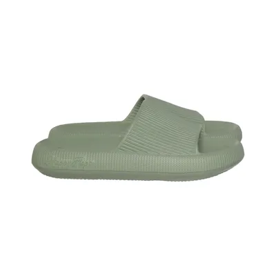 Slippers (Groen) van Happy Flops Polyurethaan