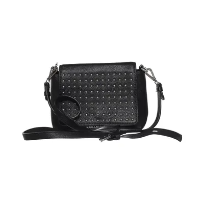 Axelremsväska (K/Korat Studded Crossbody Bag) från Karl Lagerfeld Skinn