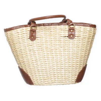 Strandväska (Beige, Brun) från H&M Bomull