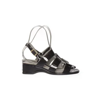 High heel sandals (Black) from Cherry Boutique Leather