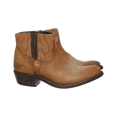 Enkellaarzen (Bruin) van Golden Goose Deluxe Brand Leer