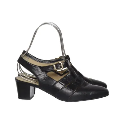 High heels (Black) from Sköna Marie Leather