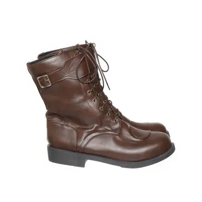 Laced boots (Brown) from Ahongm Fashion