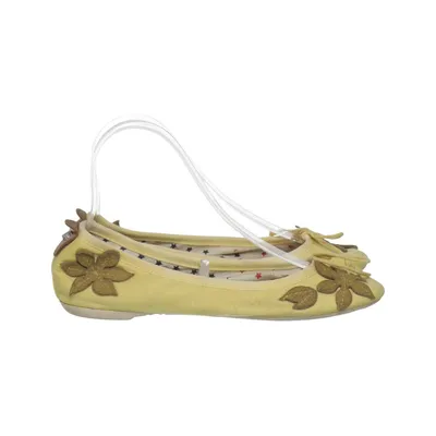 Ballerines (Jaune) de Replay Coton, Cuir