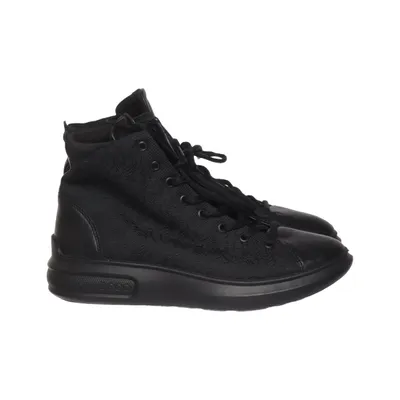 Schnürstiefel (Schwarz) von Ecco Leder