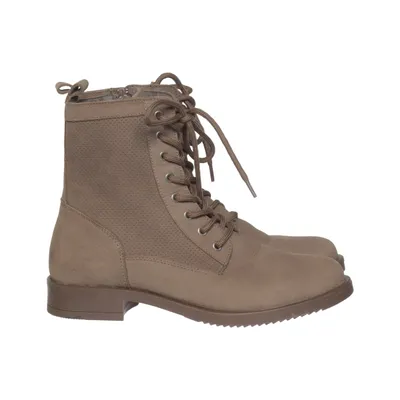 Bottes à lacets (Beige) de VA Milano Faux cuir