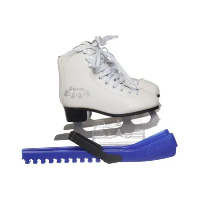 Kunstschaatsen (Wit, Blauw) van Davos