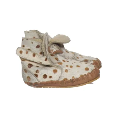 Baby slofjes (Wit, Bruin, Meerkleurig) van Donsje Leer