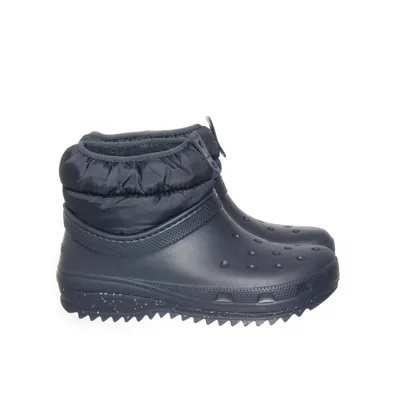 Korte gummistøvler (207311) fra Crocs Kunstpels