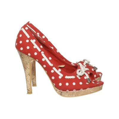 Sandaletten (Rot, Weiß) von Vox Shoes